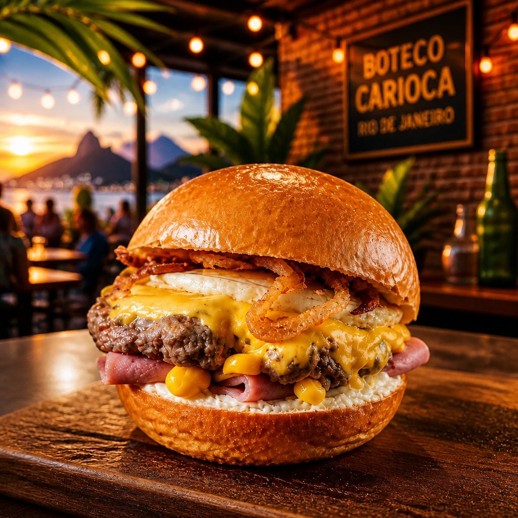 Un burger de Chri's Burger